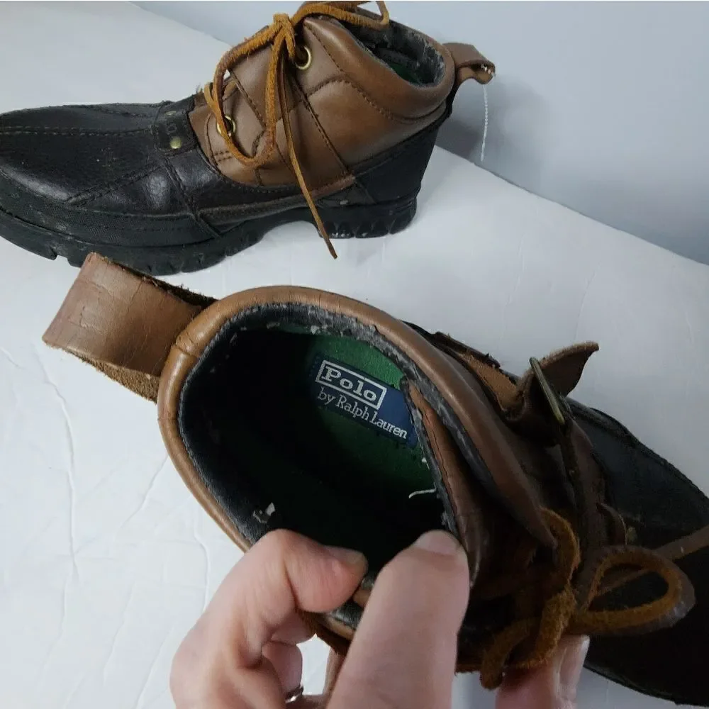 Polo Leather Boots Model Country hardy BT II size 9
